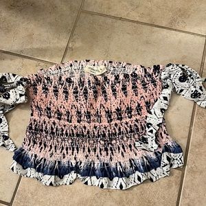 Ocean drive tie tube top